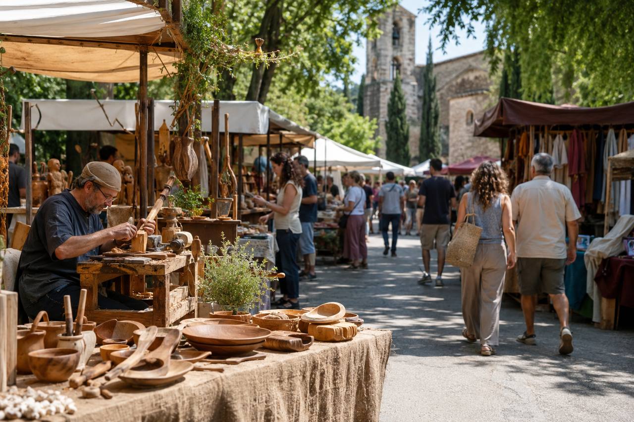 Fira d'Artesans в Сант-Кугате