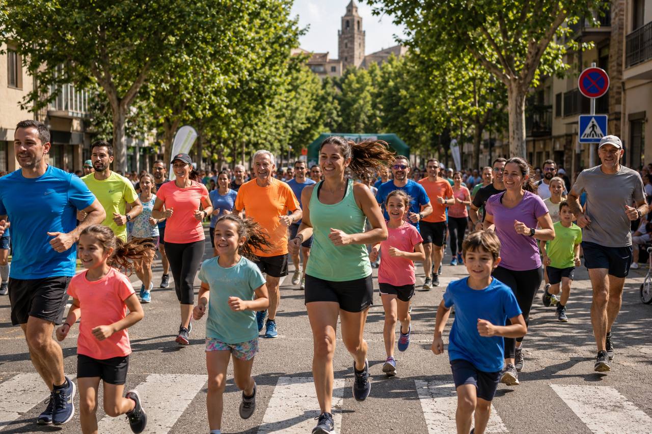 Благотворительный забег Kilómetros contra el cáncer
